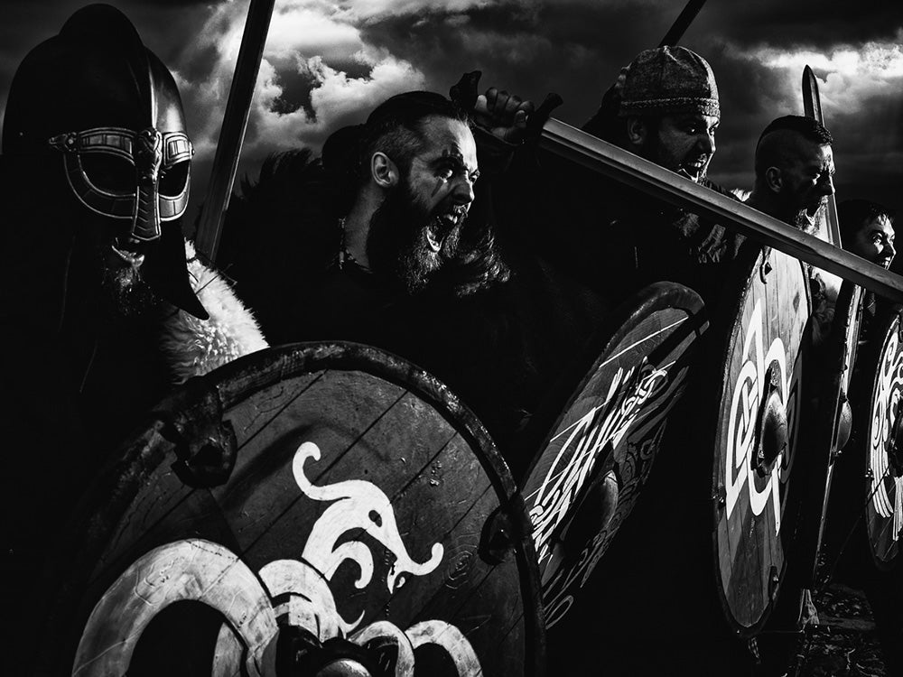 Armed Scandinavian Warriors are Ready to Fight - A Warrior's Guide to Valhalla - The Viking Dragon Blog