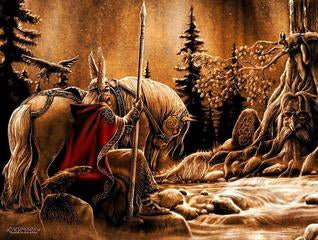 How Odin Sacrificed his Eye at Mimir's Well - Viking Dragon Blogs