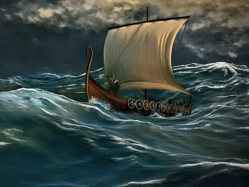 Viking Longship Routes Venturing West: The Vikings’ Route to America