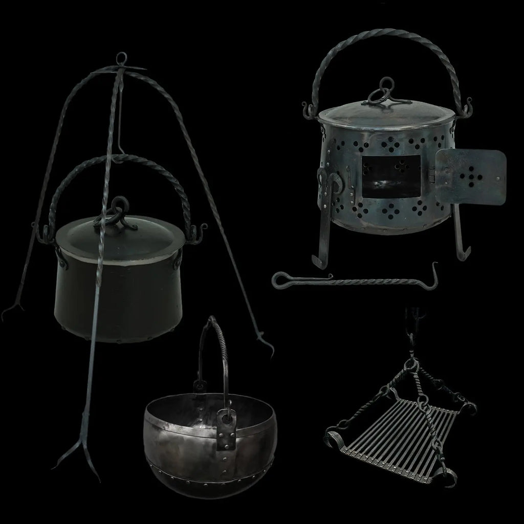 Camp Cooking Equipment - Medieval Replicas for Reenactment - The