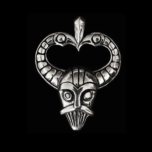 Silver Viking Pendants - Viking Dragon / Jelling Dragon