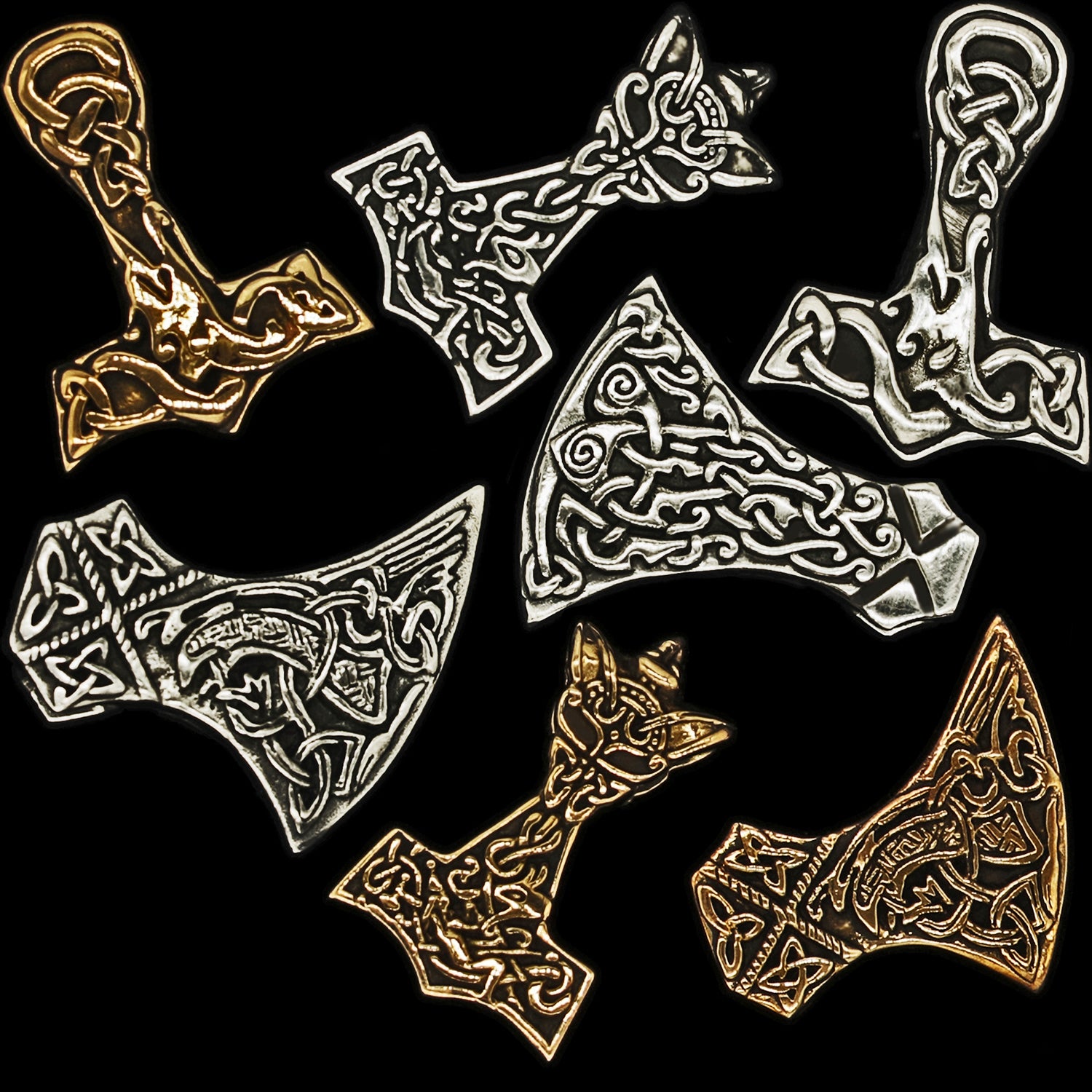 Viking Inspired Pendants Designed by Kai Uwe Faust