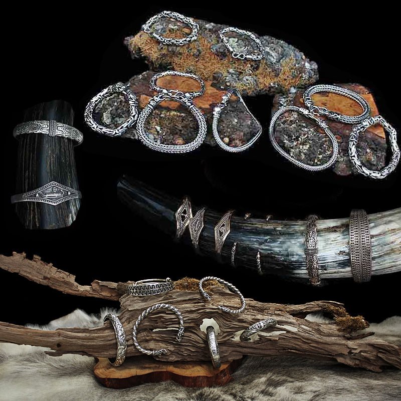 Viking Bracelets - Viking Dragon / Jelling Dragon