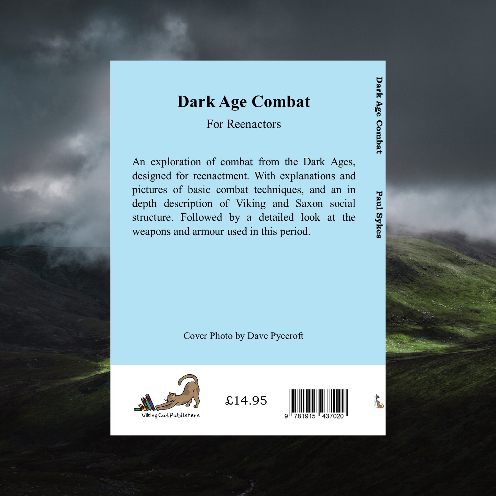 Dark Age Combat For Reenactors - Book - Paul Sykes - Back Cover