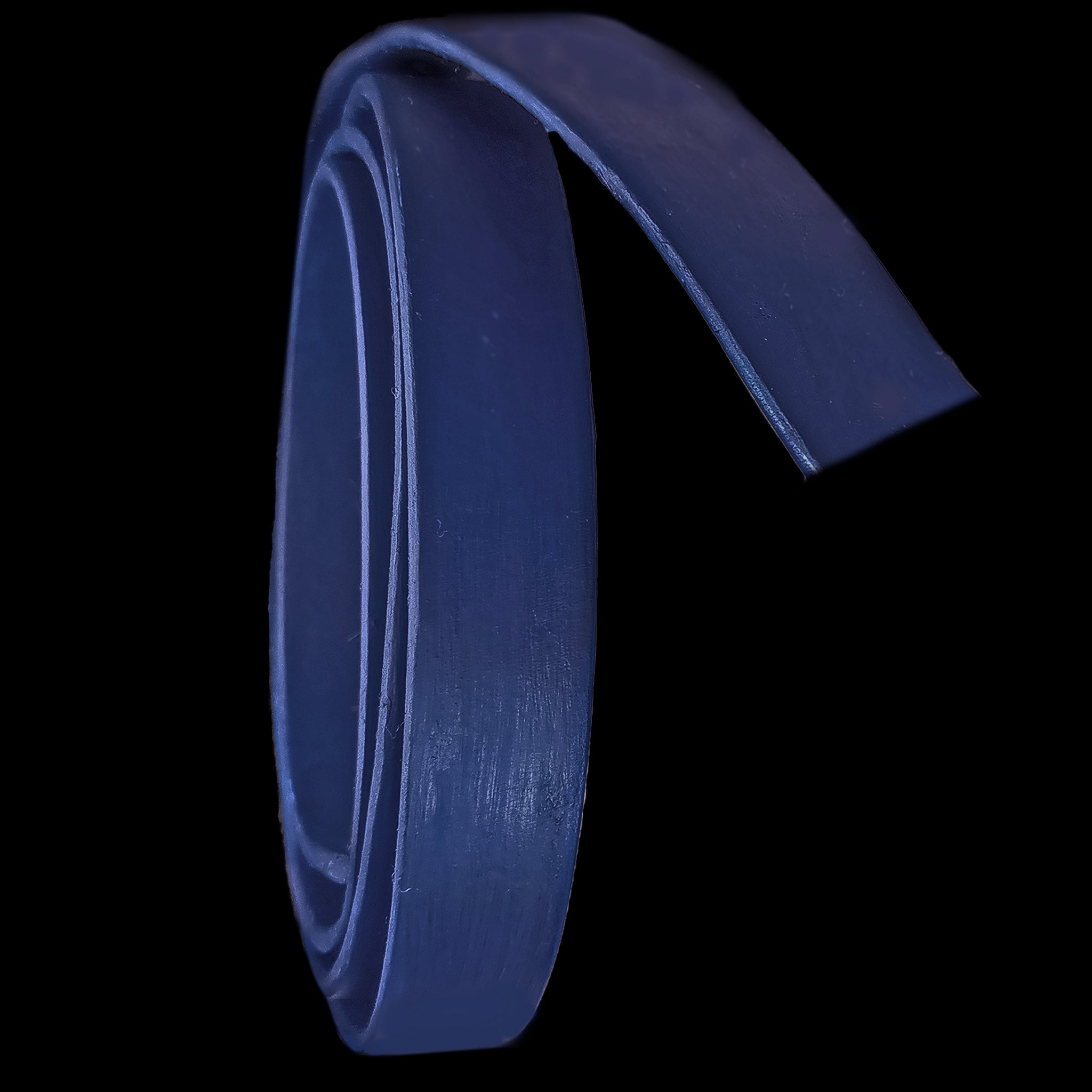 Blue Leather Belt Strap - Belt Straps and Fittings - Raw Materials
