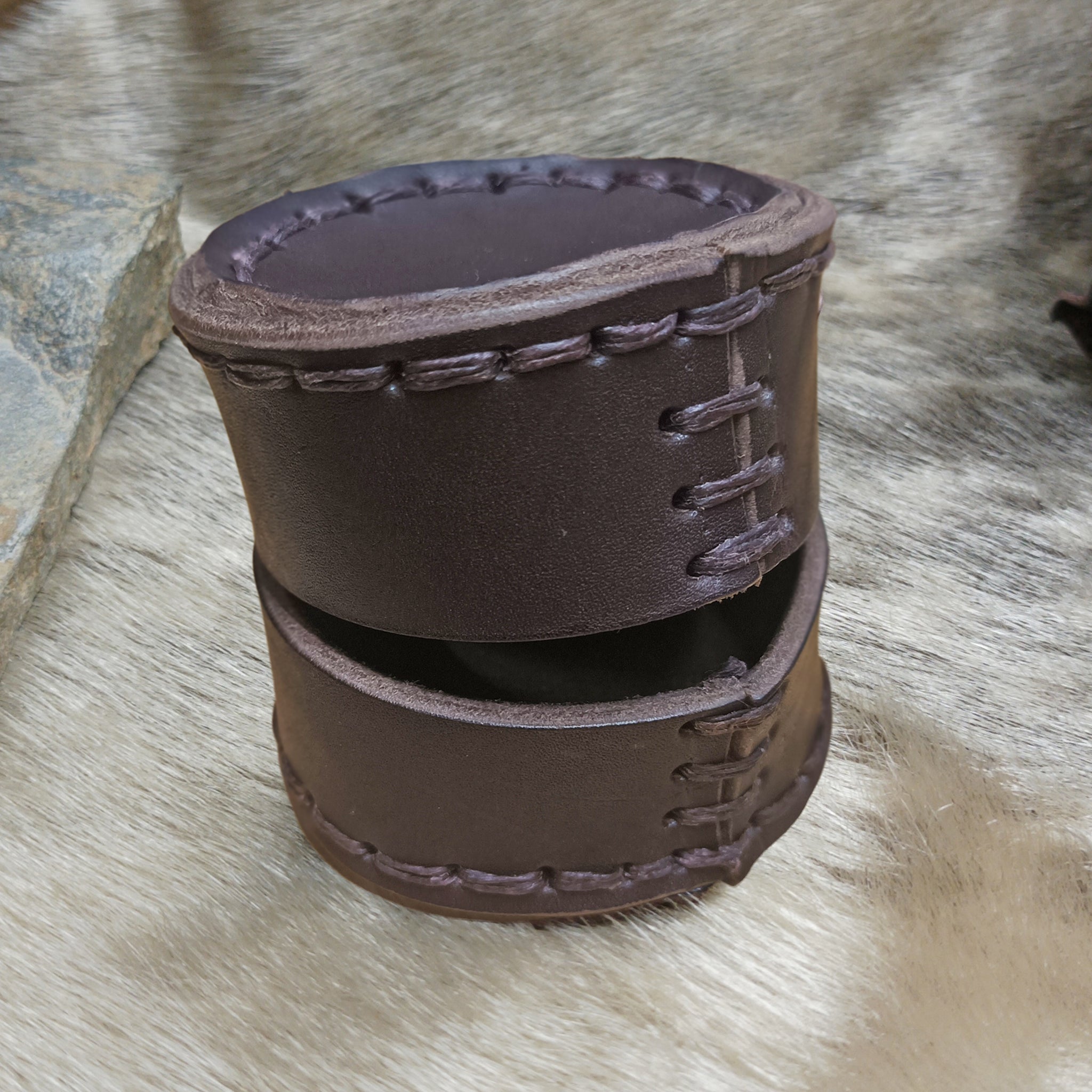 Handmade Leather Meier Dice Shaker