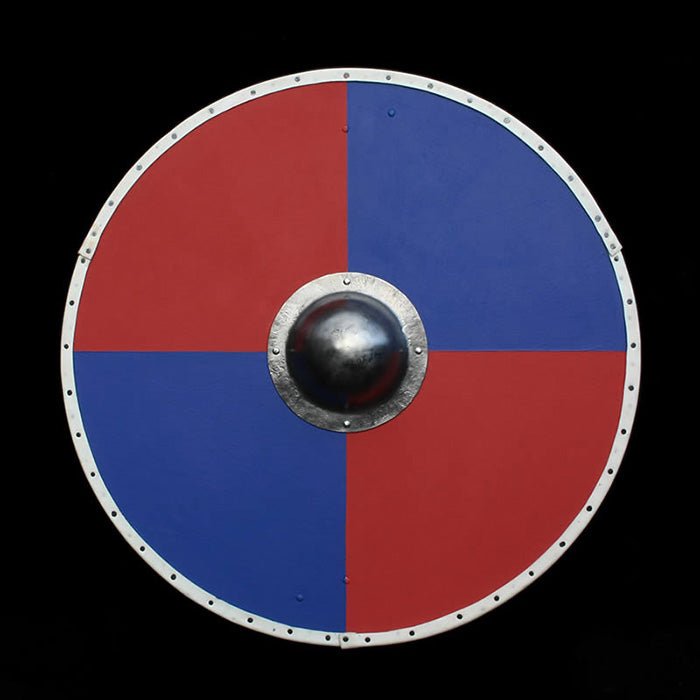 Viking Reenactment Shield with Rawhide Edging