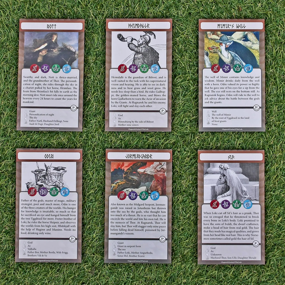 Ragnarok Destiny of the Gods Card Game - Viking Games