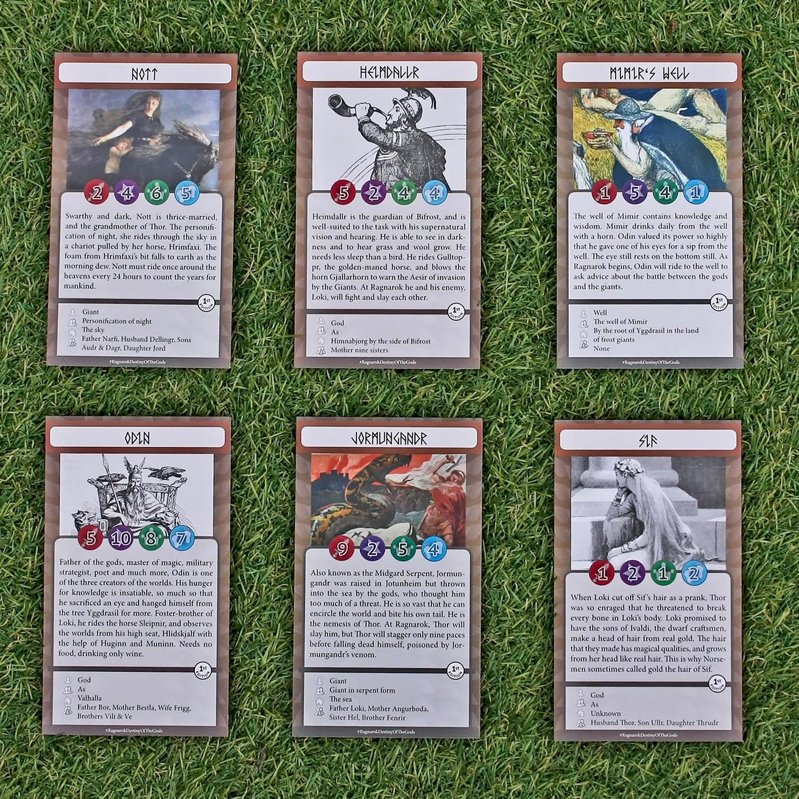 Ragnarok Destiny of the Gods Card Game - Viking Games