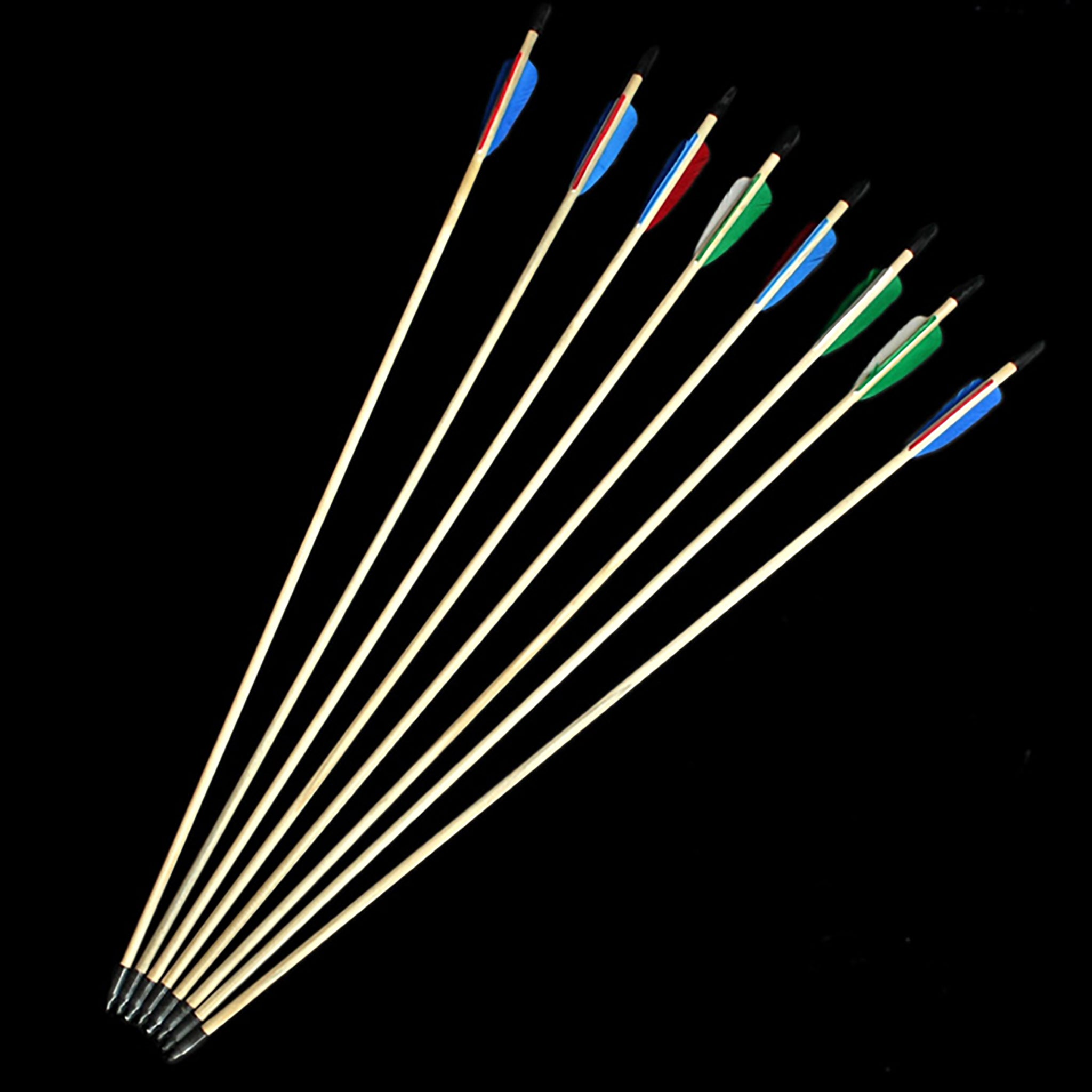 Metal-Tipped Re-Enactment Arrows - Viking Re-enactment Weapons