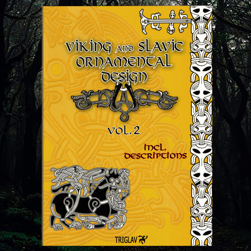 Viking & Slavic Ornamental Designs Book - Volume 2 - Front Cover