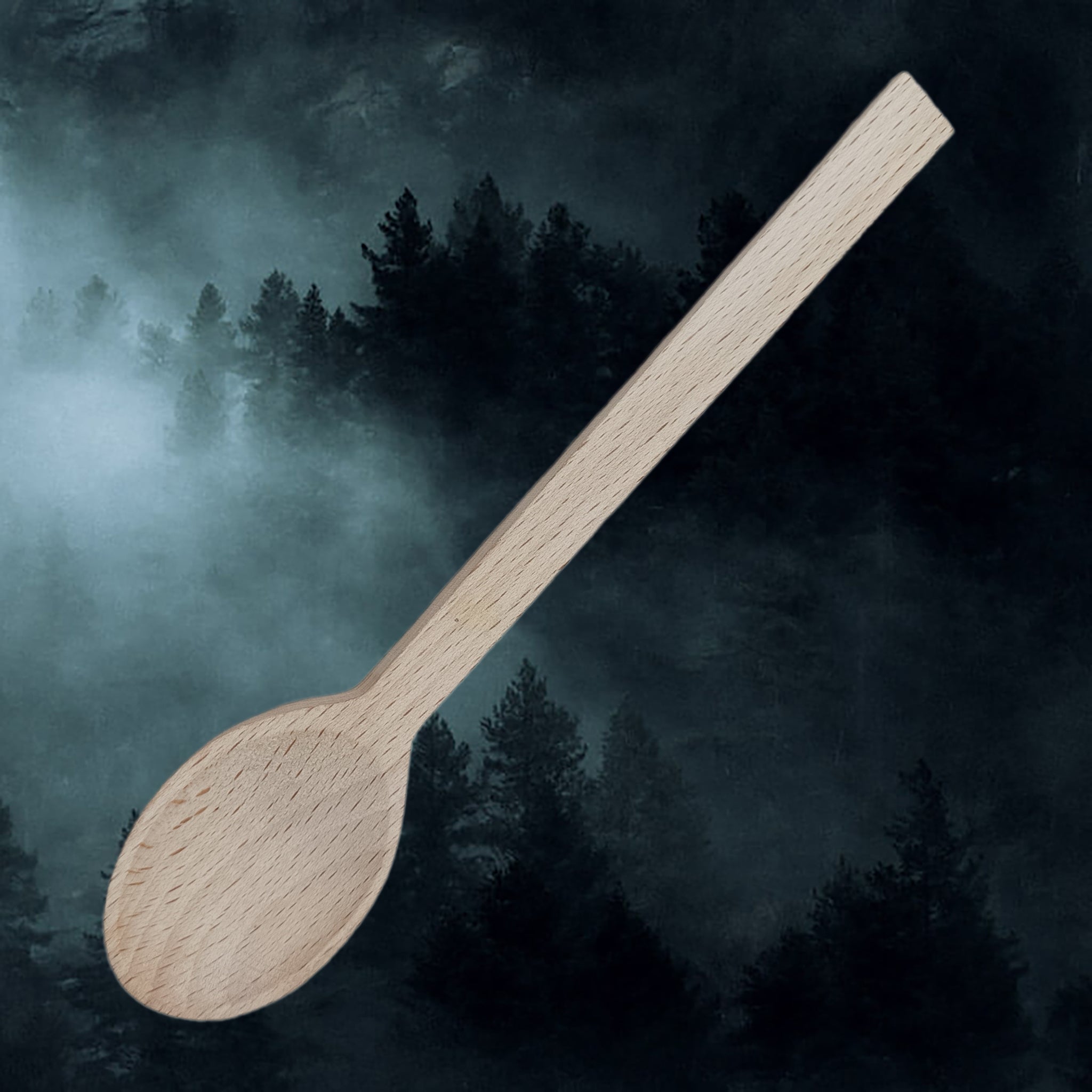 Large Wooden Viking / Medieval Spoon