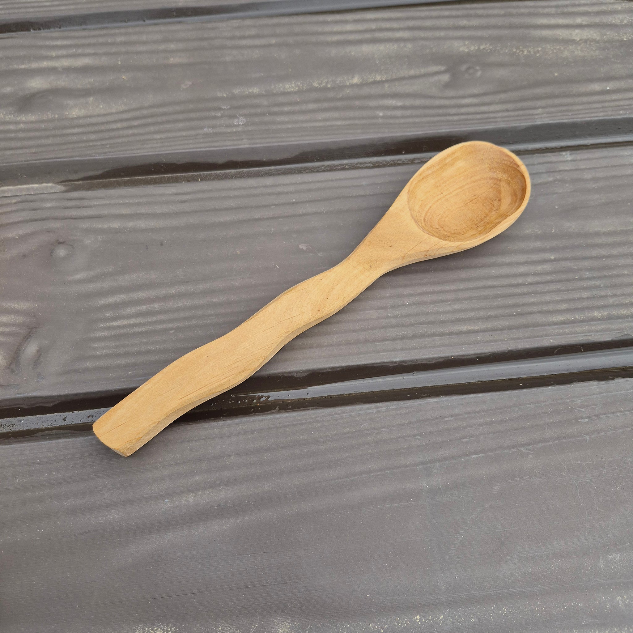 Viking Age Replica Handmade Alder Wood Spoon - Large Size from The Viking Dragon
