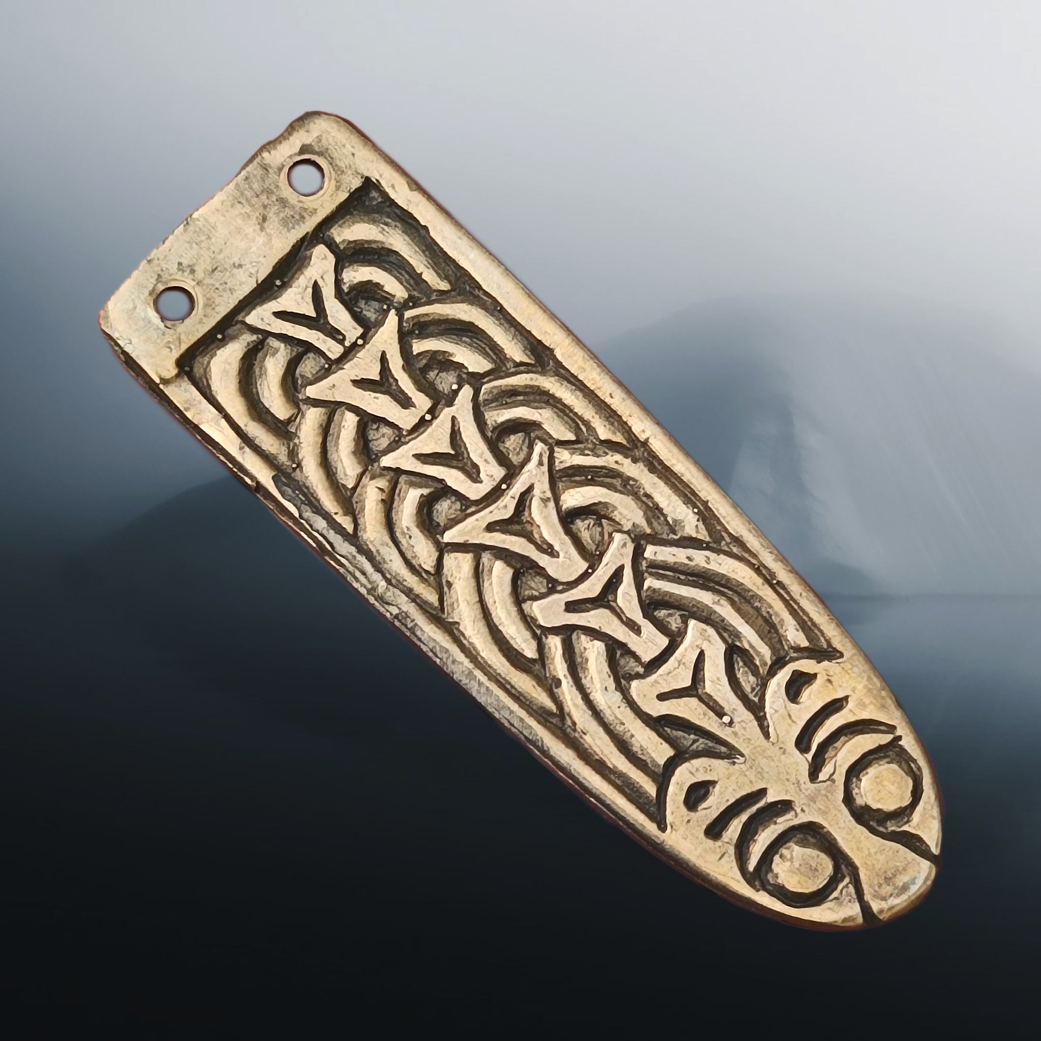 Large Viking Strap End Replica from Borre, Norway