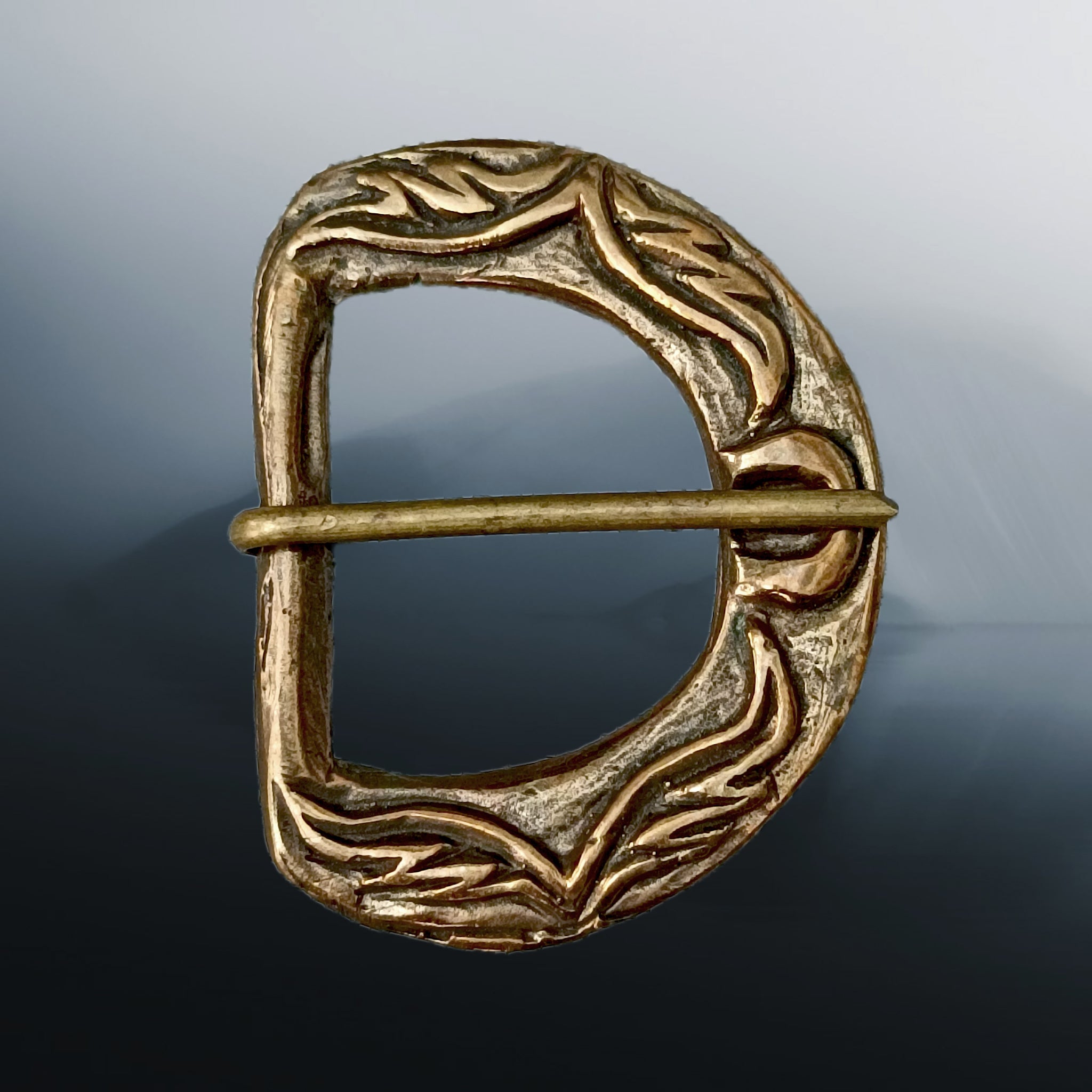9th - 10th Century Bronze Viking Buckle from Ostra, Sweden