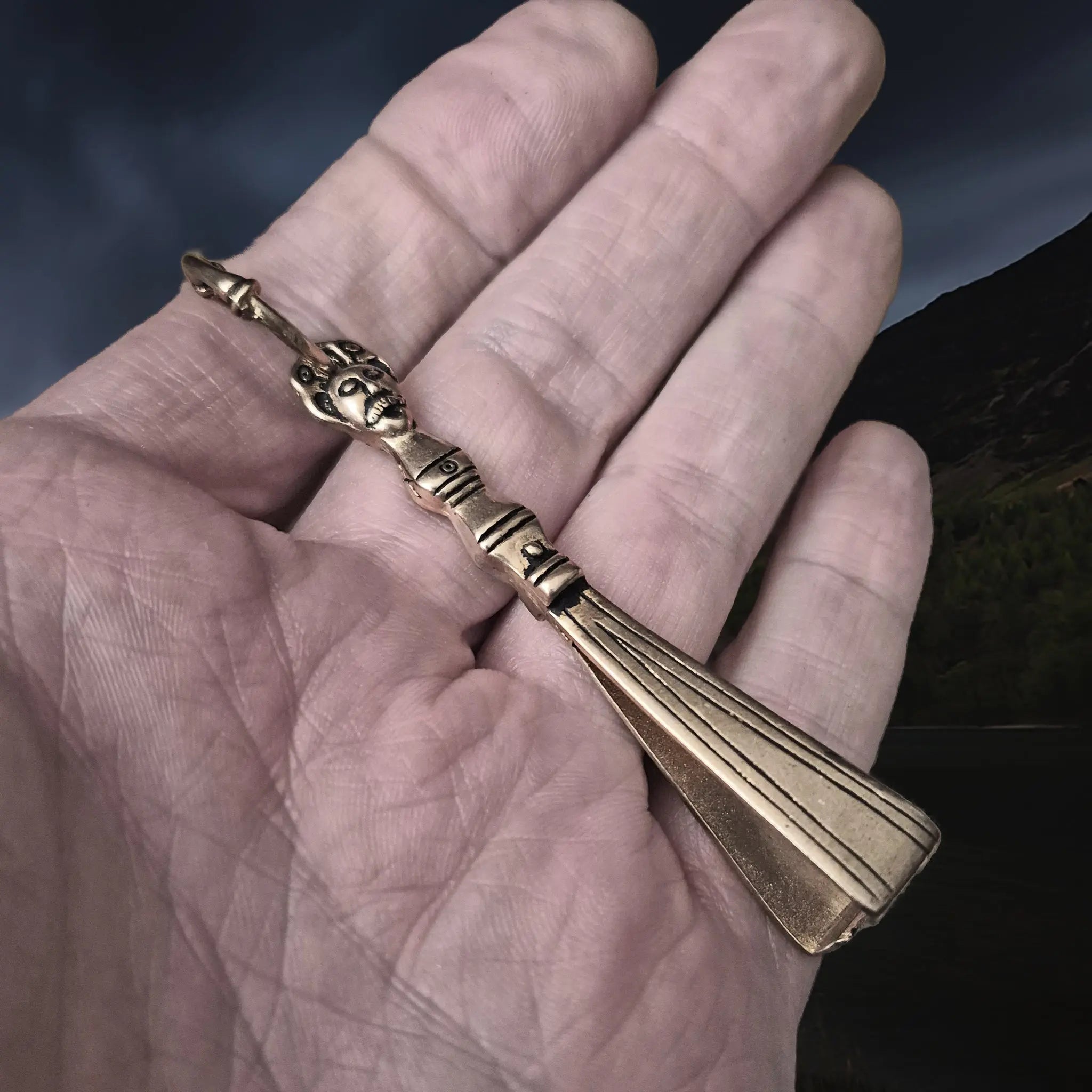 Viking Age Replica, Bronze Tweezers from Gotland, Sweden - The Viking