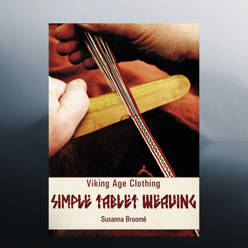 Viking Age Clothing - Simple Tablet Weaving Booklet - Front Cover