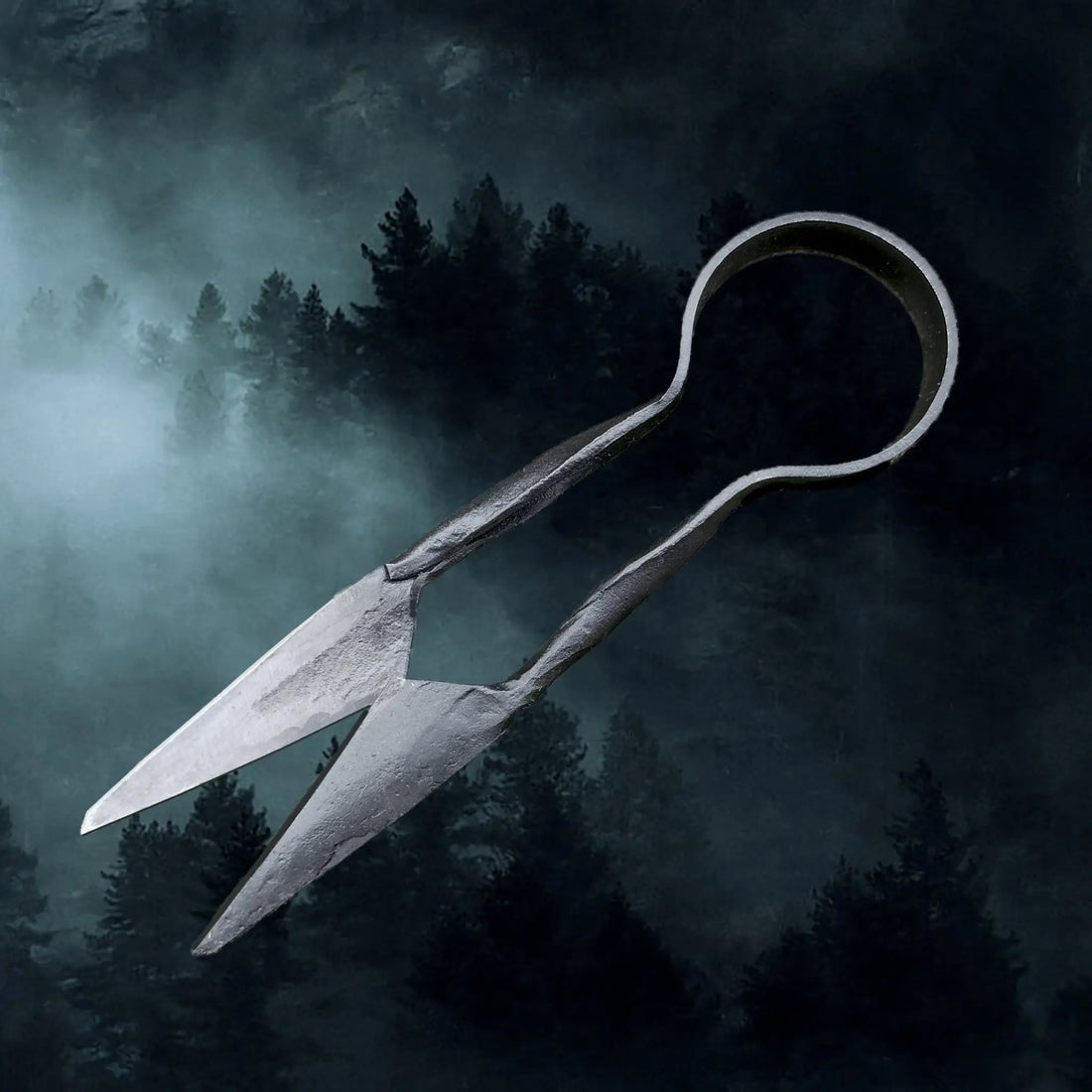 Hand-Forged Small Snips for Viking Leather Crafts - Viking Accessories