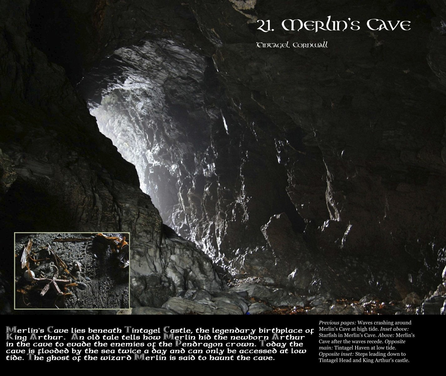Magical Places Of Britain Book - Merlin's Cave - Viking Dragon Books