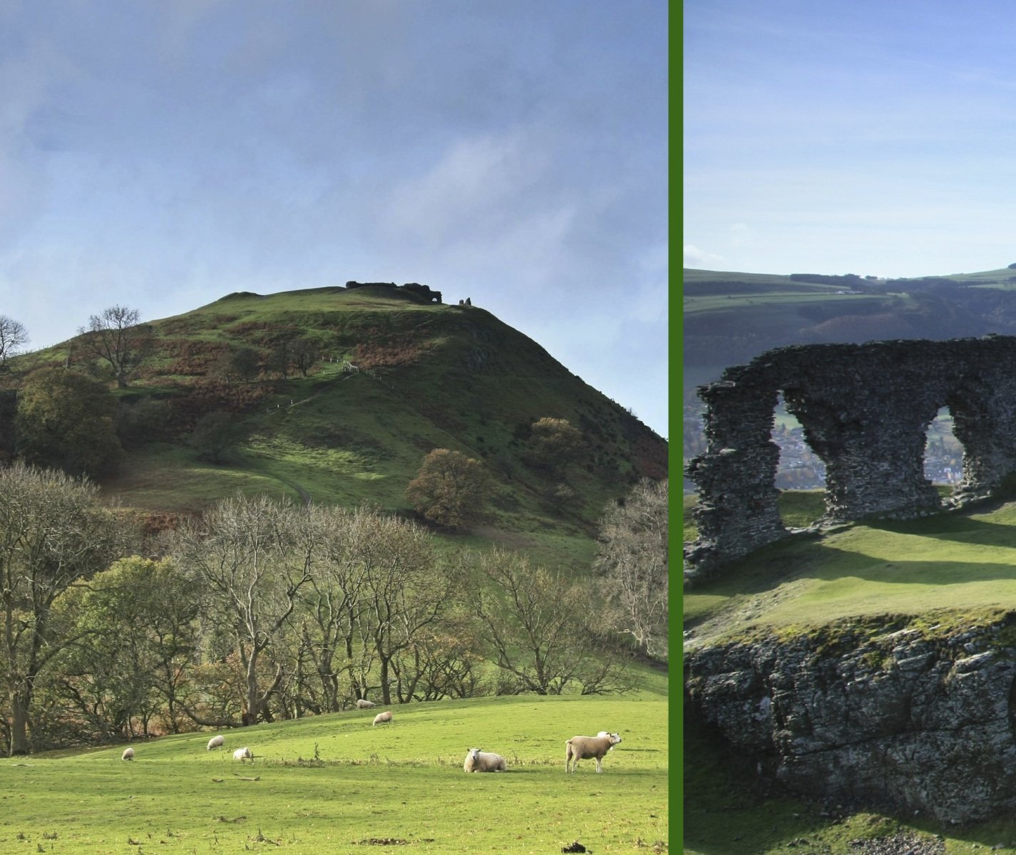 Magical Places Of Britain Book - Castle Dinas - Viking Dragon Books