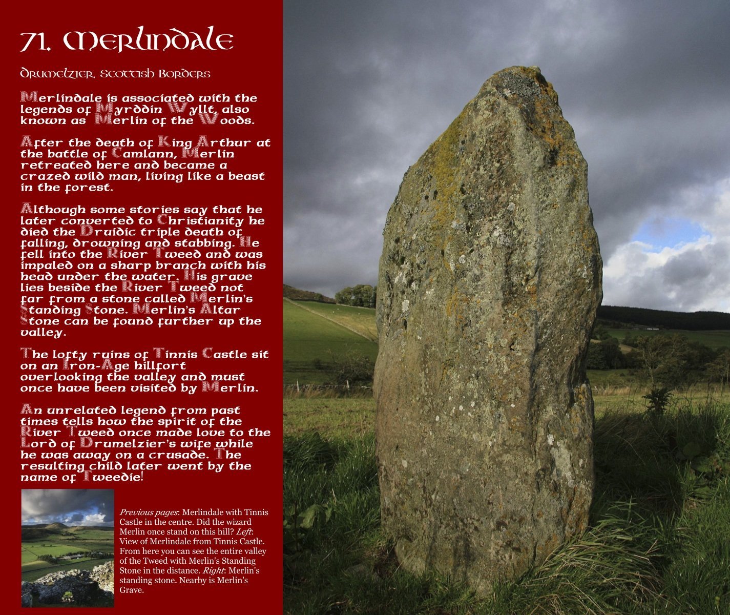 Magical Places Of Britain Book - Merlindale - Viking Dragon Books