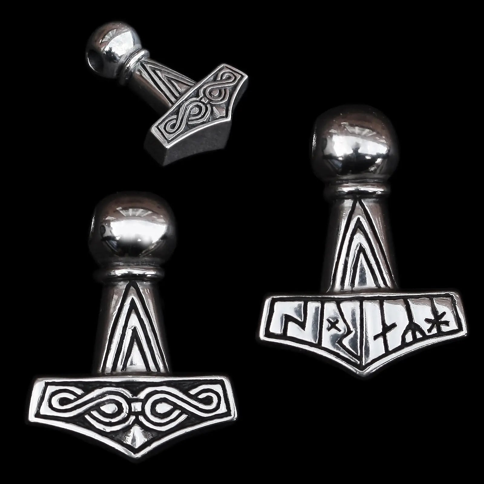 True Mjolnir Rune Rune Mjolnir Thor's Hammer With Runes