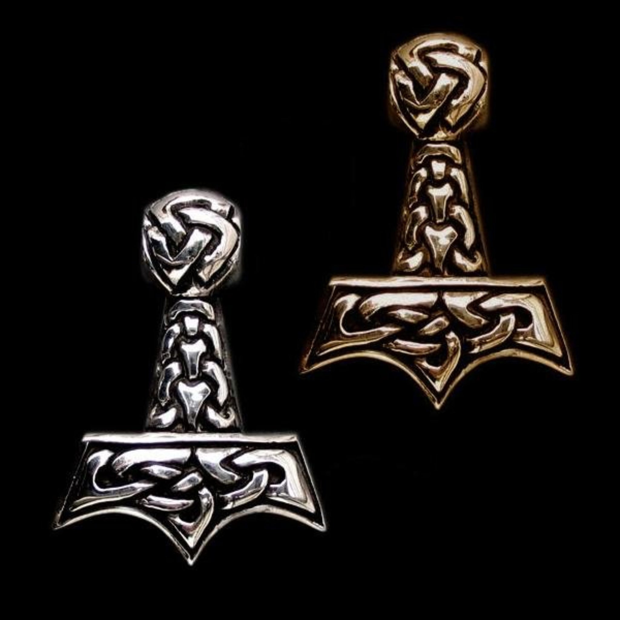 Knotwork Thors Hammer - Thors Hammers