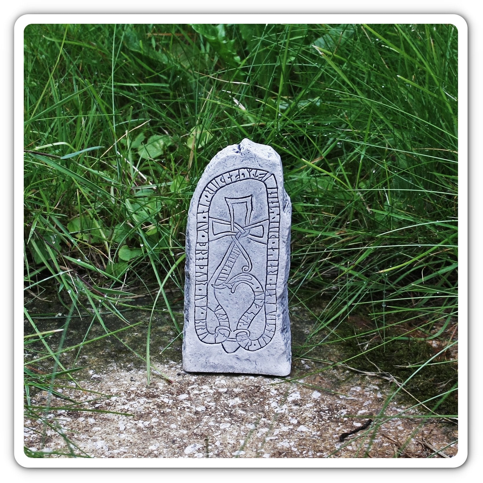 Runestone From Vallentuna Uppland - Runestones