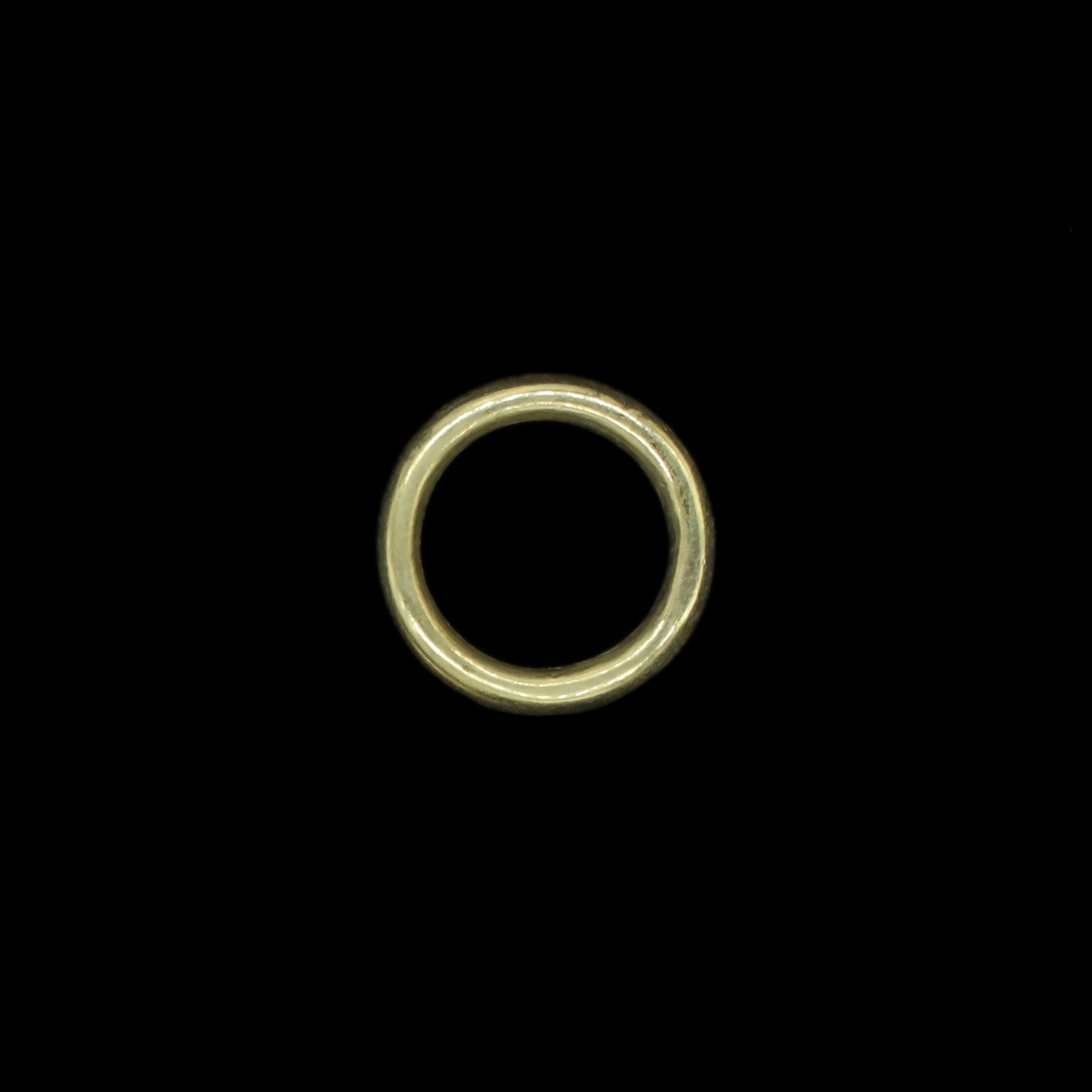 25mm Plain Brass O Ring for Reenactment Belts