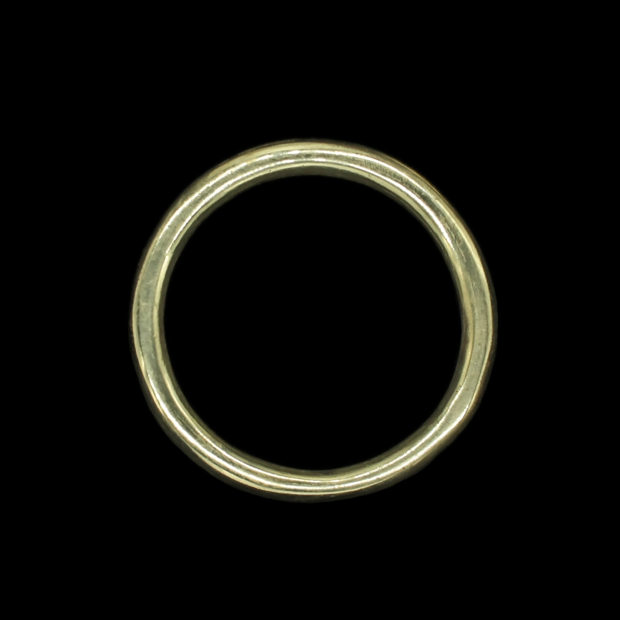 50mm Plain Brass O Ring for Reenactment Belts / Axe Hangers
