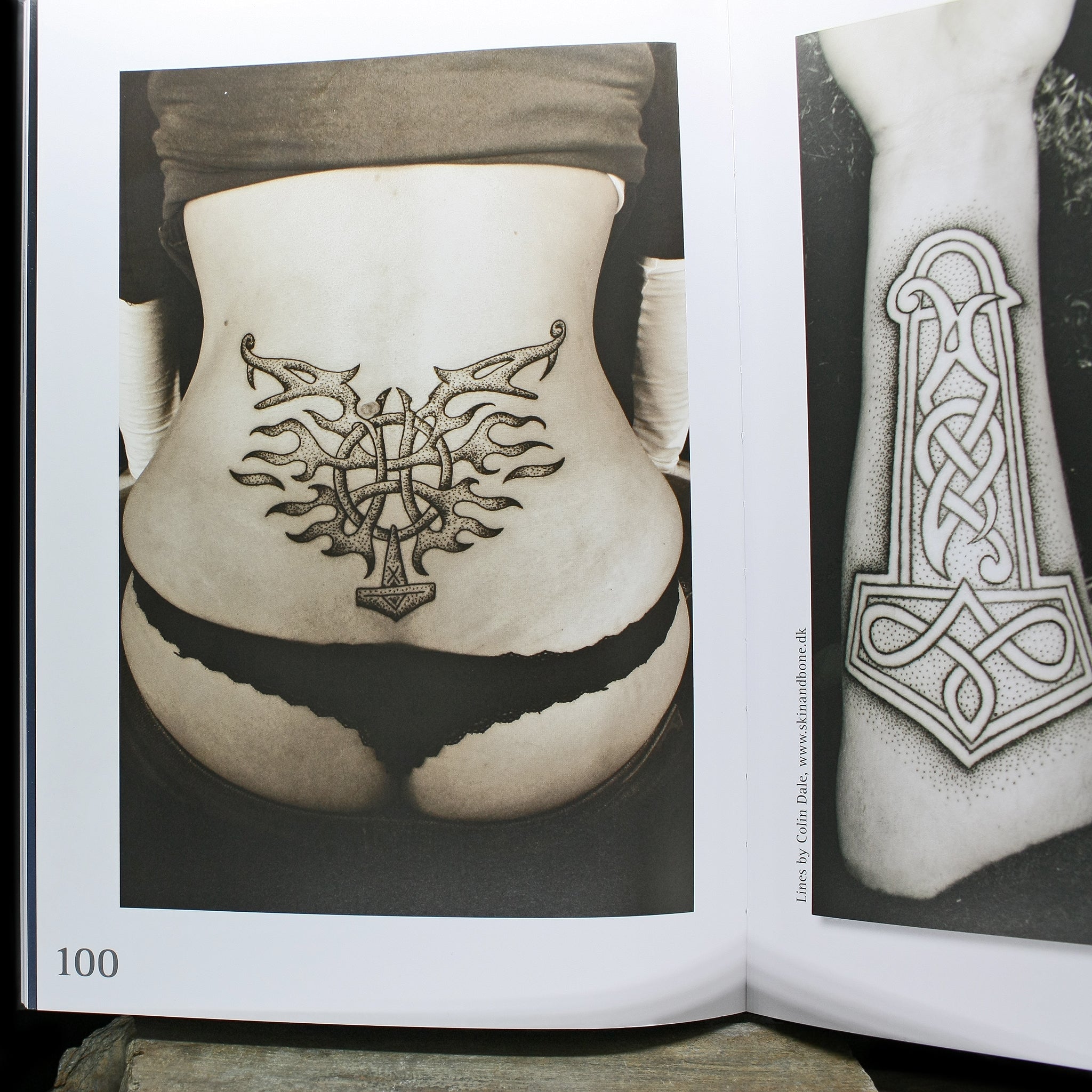Nordic Tattoo Book by Kai Uwe Faust - Inside - Raven & Hammer Tattoos