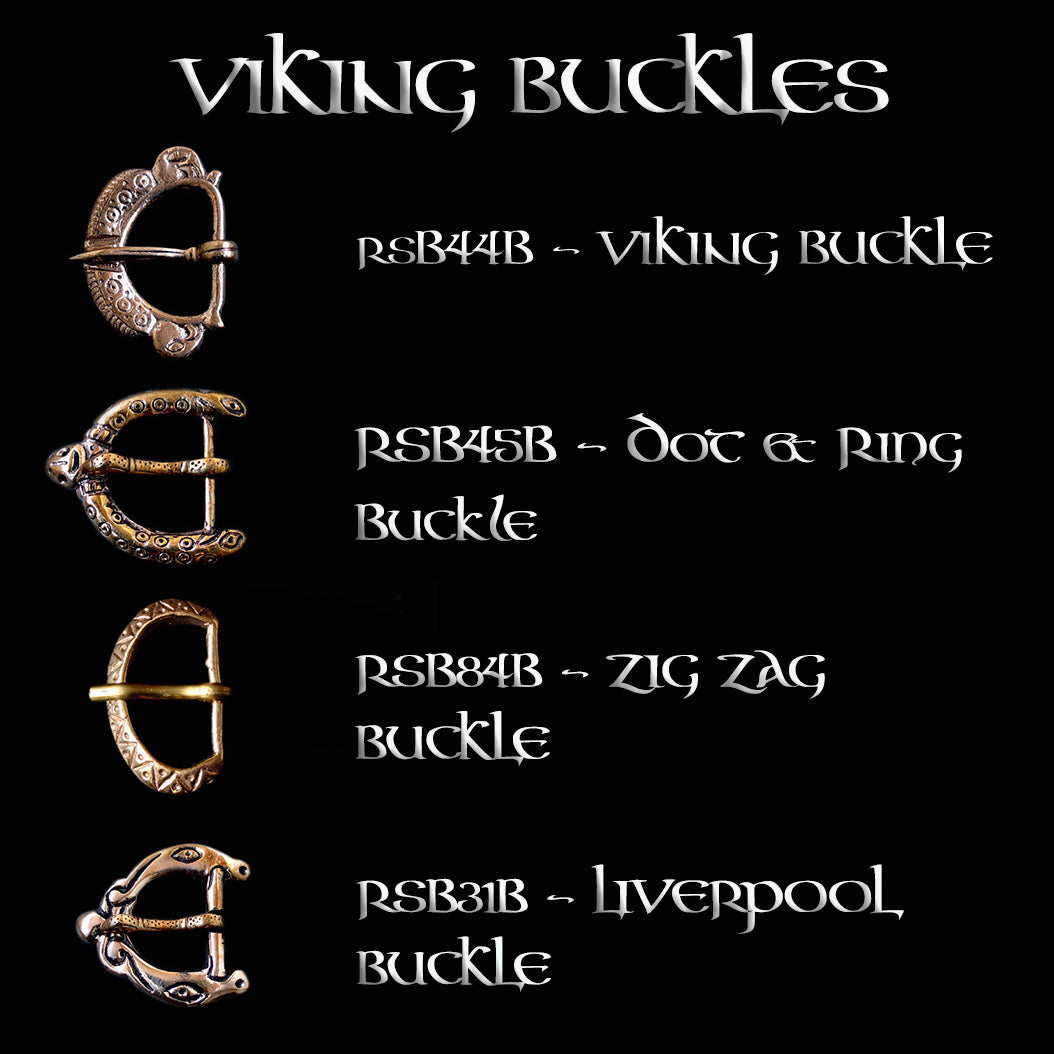 Bronze Viking Buckle Options for 1 inch Viking Belts - Viking Clothing