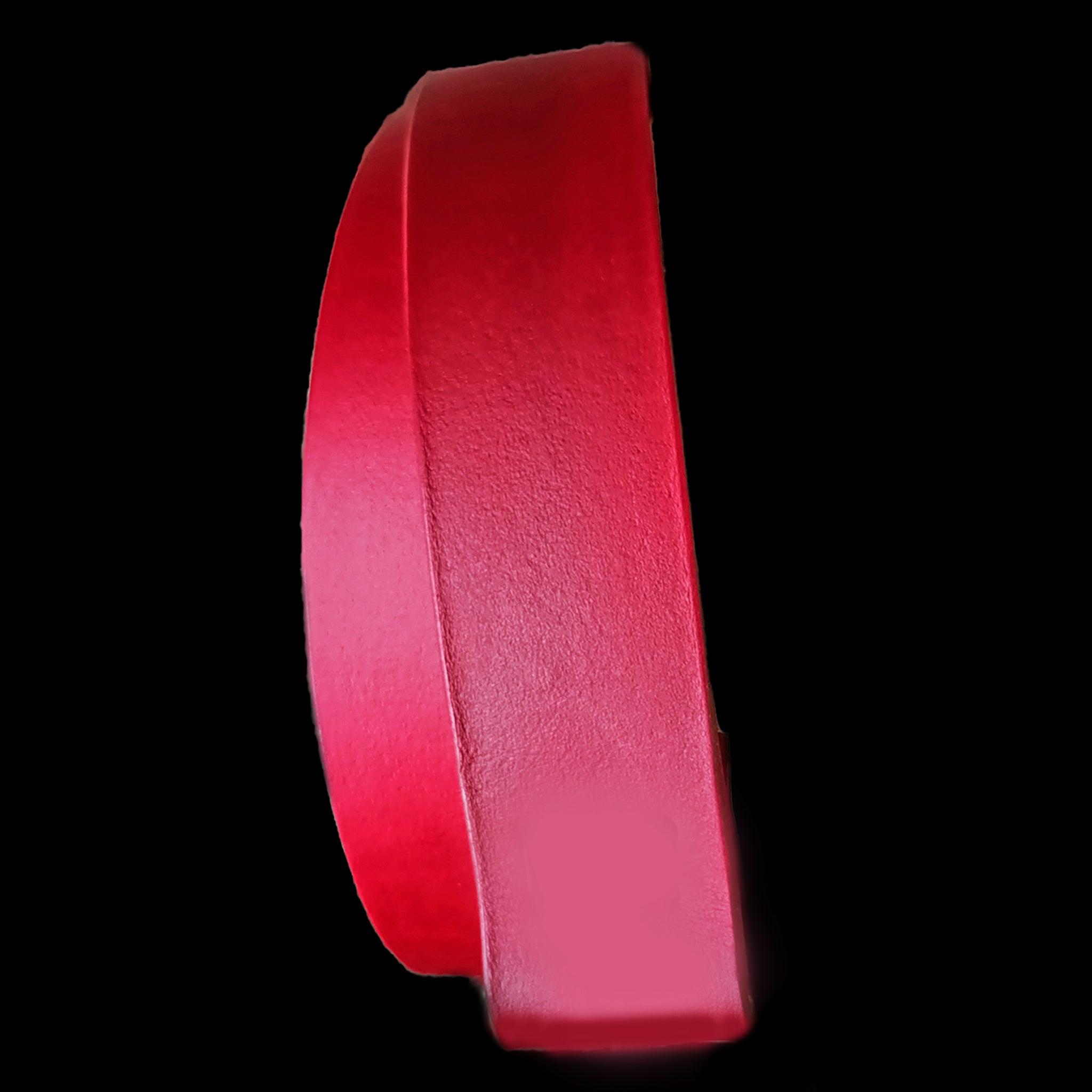 Leather Belt Strap in Red
