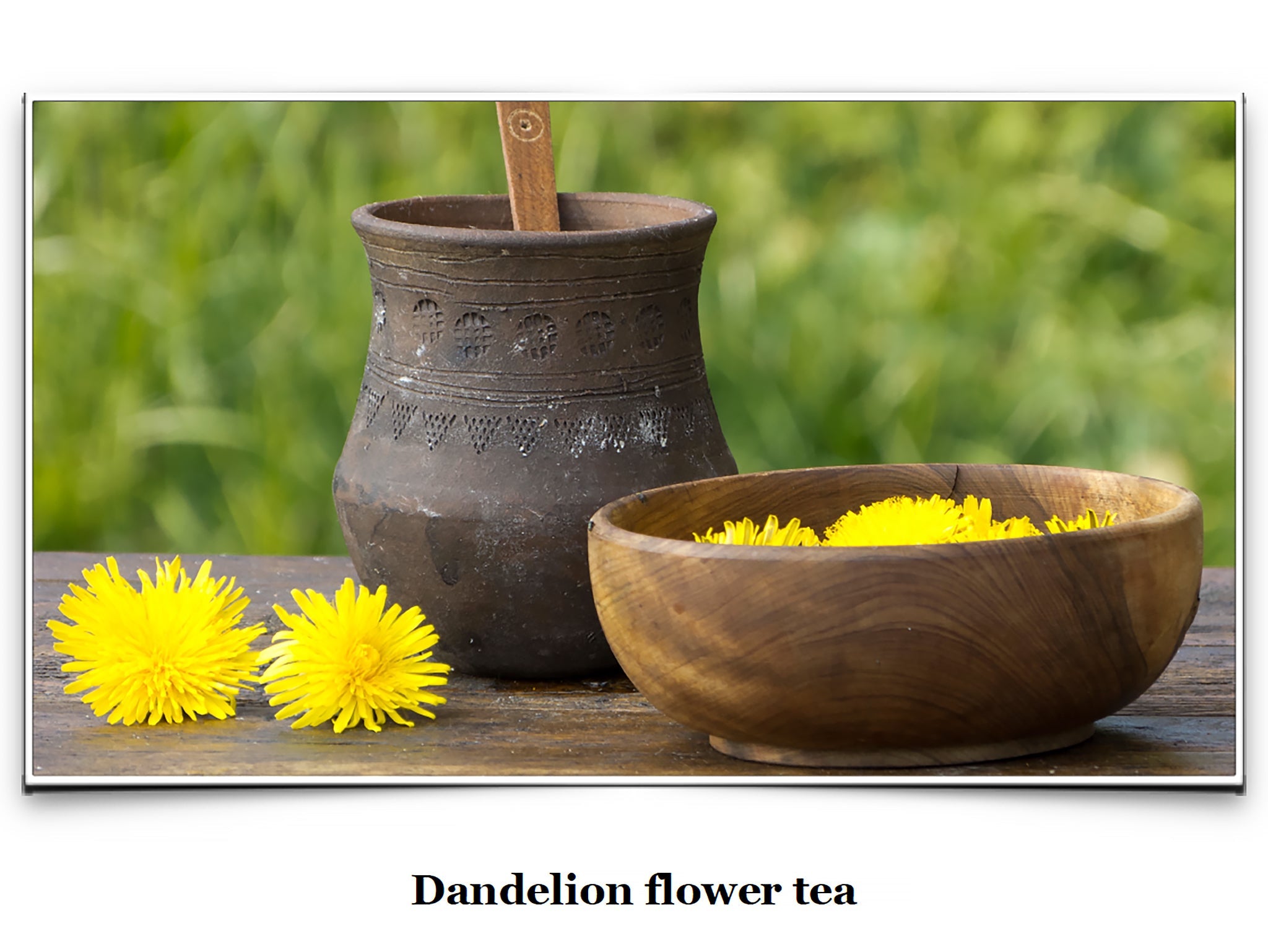 Eat Like a Viking Book - Dandelion Flower Tea