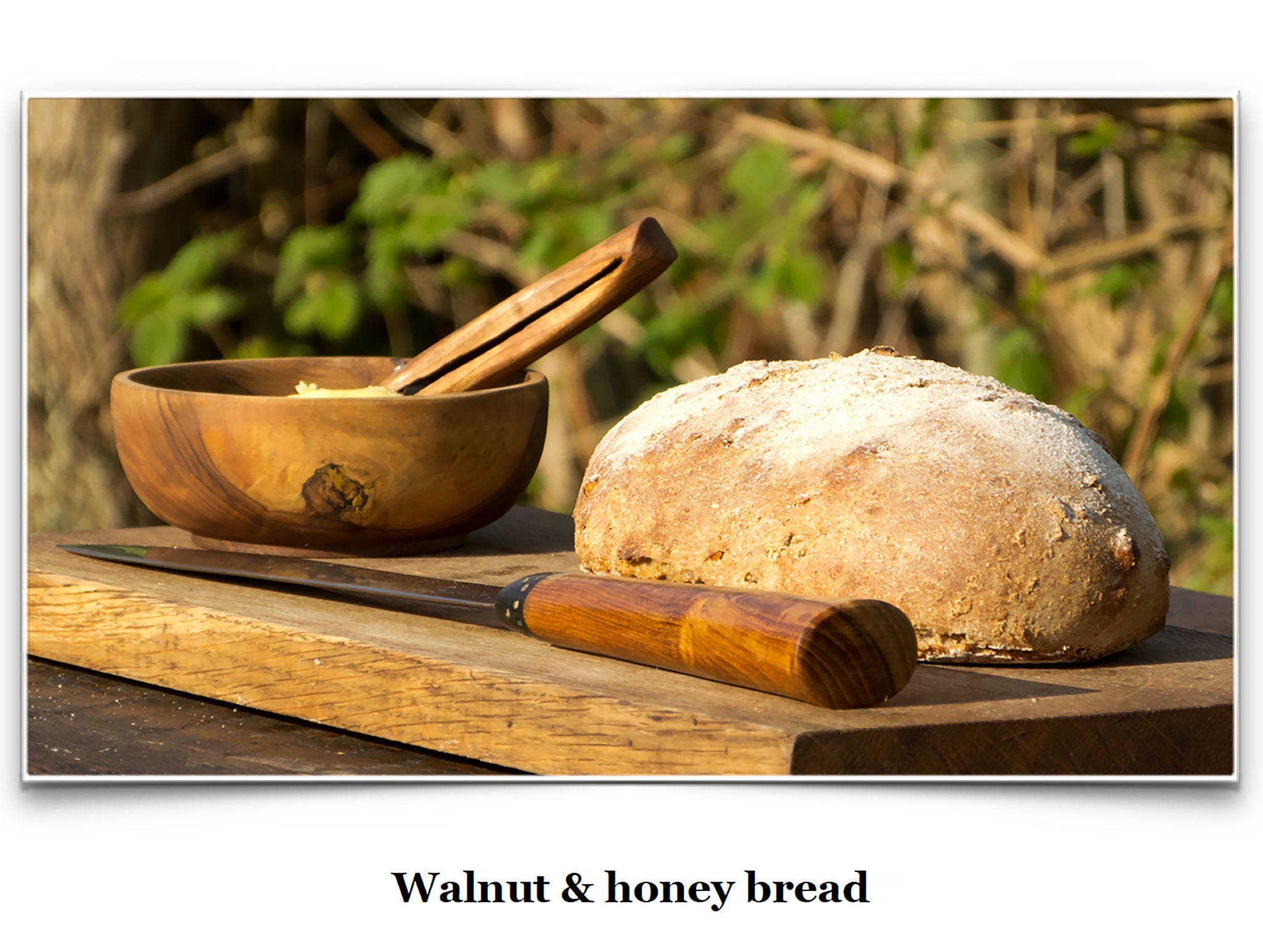 Eat Like a Viking Book - Walnut & Honey Bread