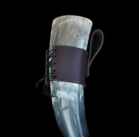 Small Polished Drinking Horn - Viking Drinking Horns