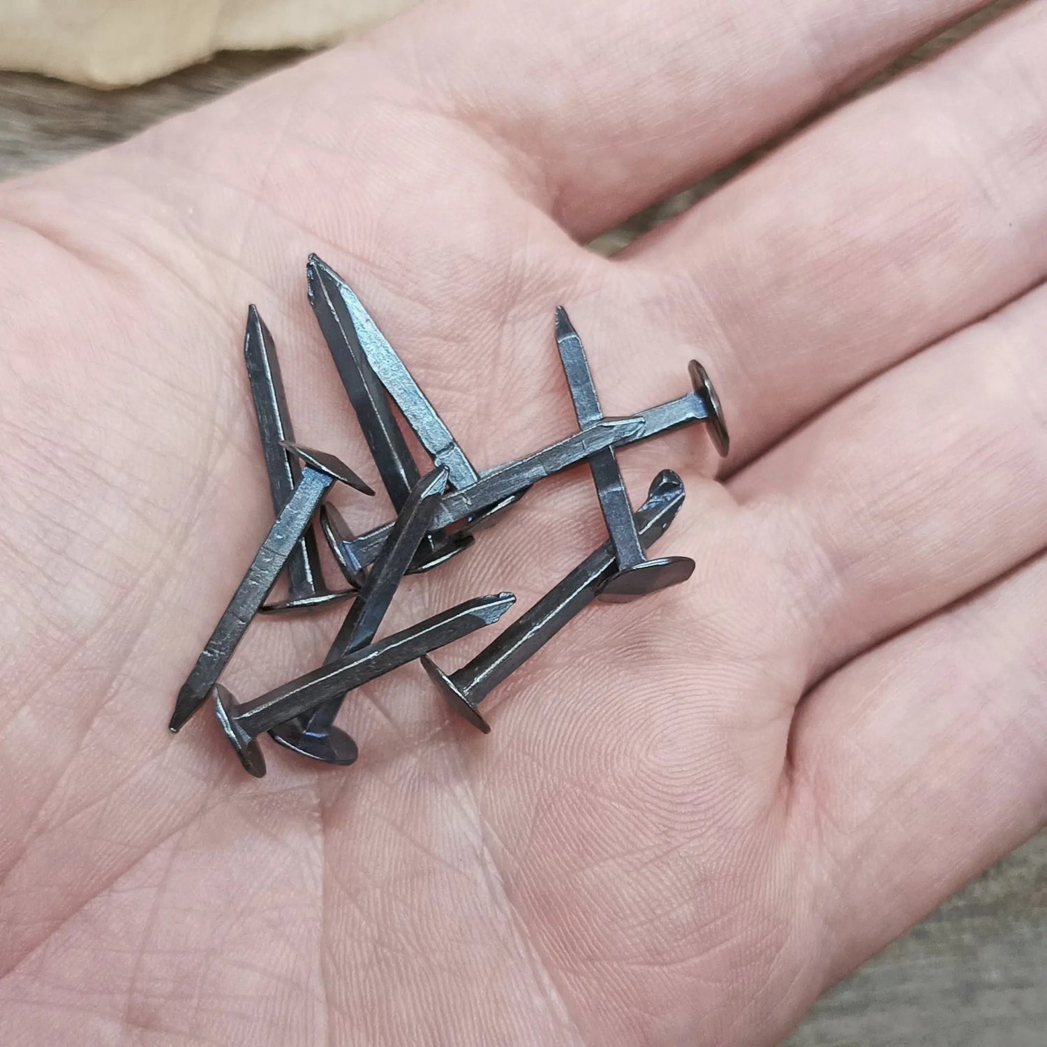 Steel Rivets / Nails for Reenactment Viking Shields - Viking Crafts