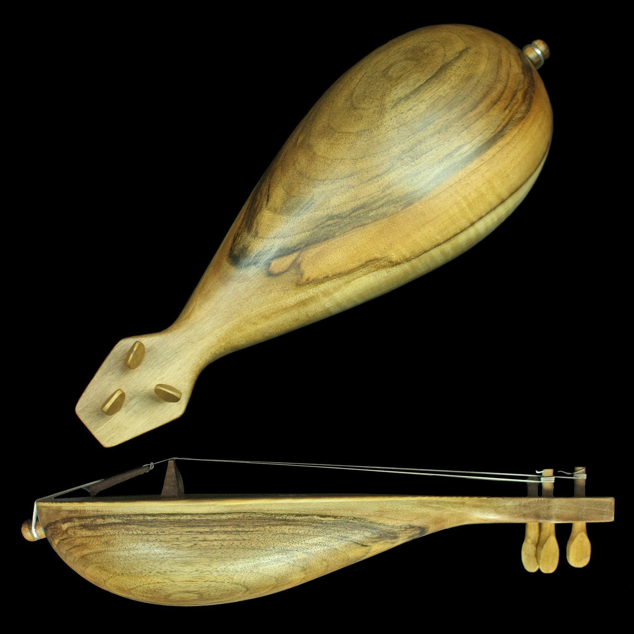 Handmade Dark Age Rebec Replica Viking Musical Instruments