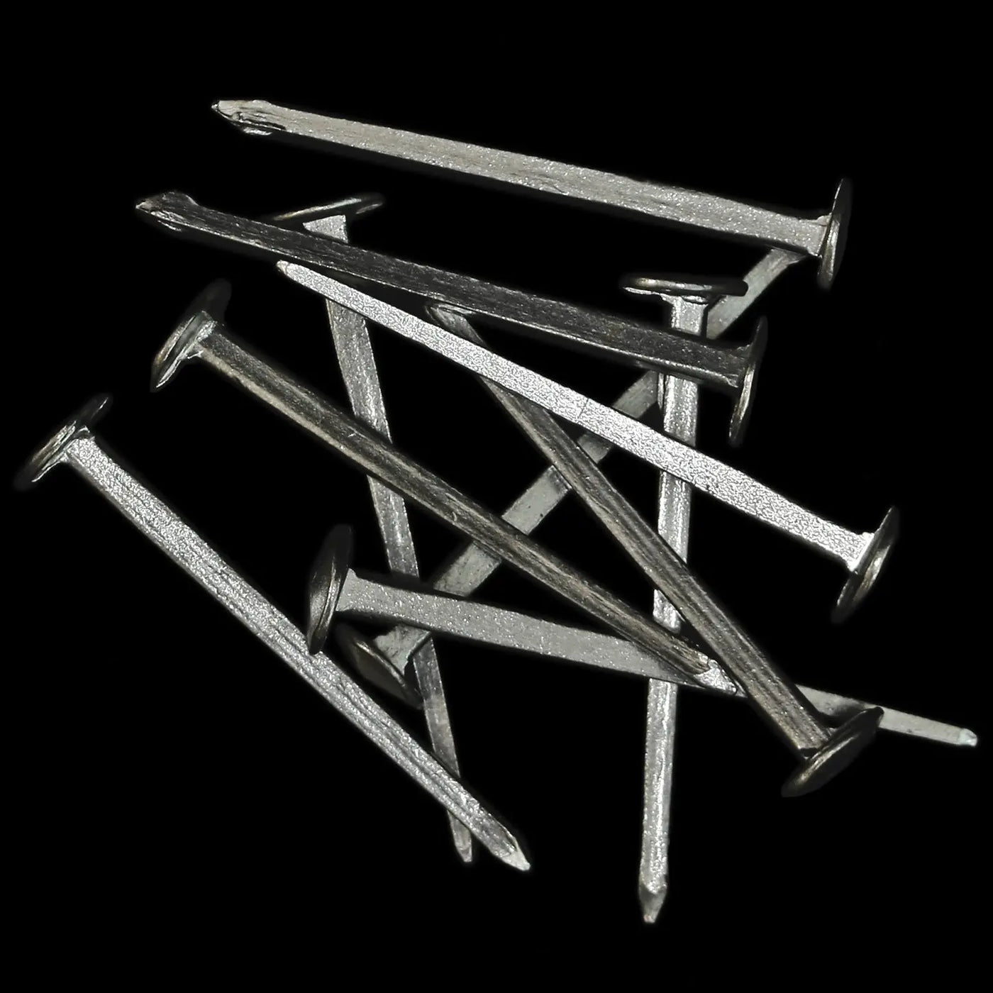 Large Forged Steel Rivets / Nails for Viking Shields