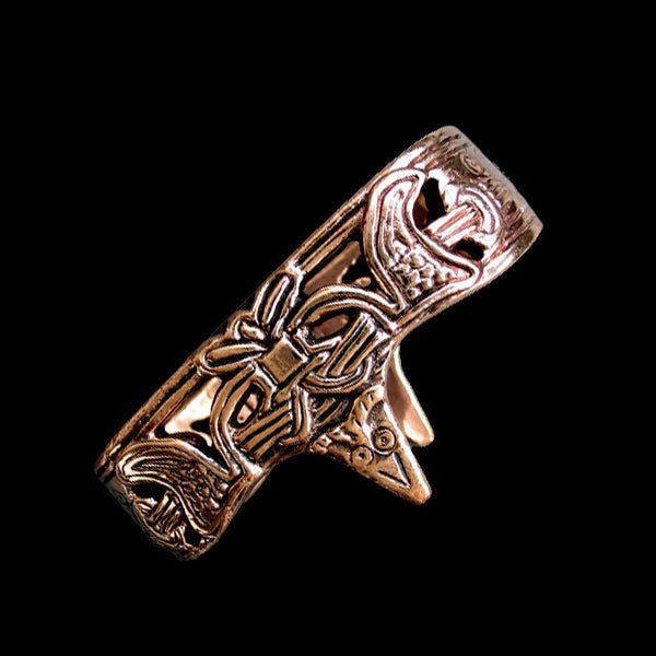 Bronze Viking Scabbard Mouth Replica from Skåne - Viking Weapons Accessories