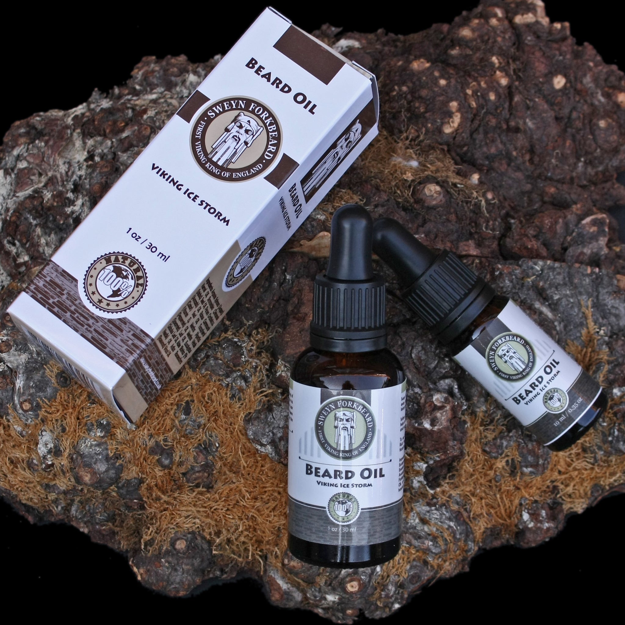 Viking Beard OIl - Viking Ice Storm in 2 Sizes - Modern Viking Accessories