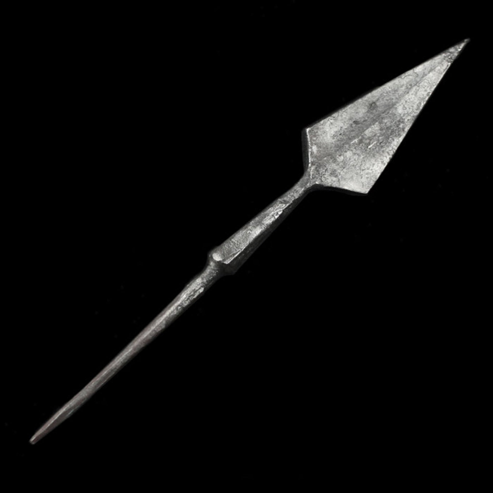 Iron Replica Arrowhead with Tang - Viking Weapons