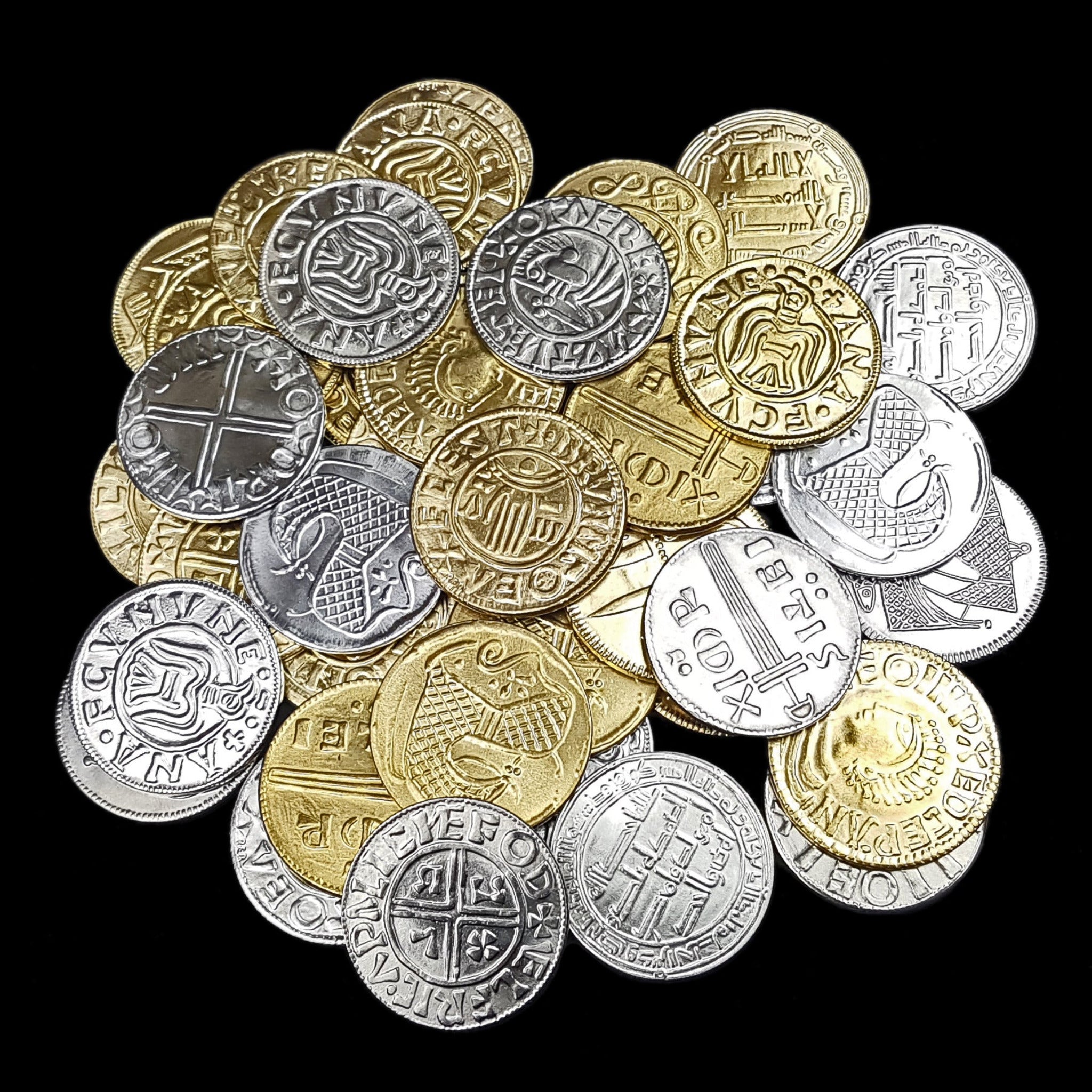 Large Assorted Replica Viking Coins - Viking Coins