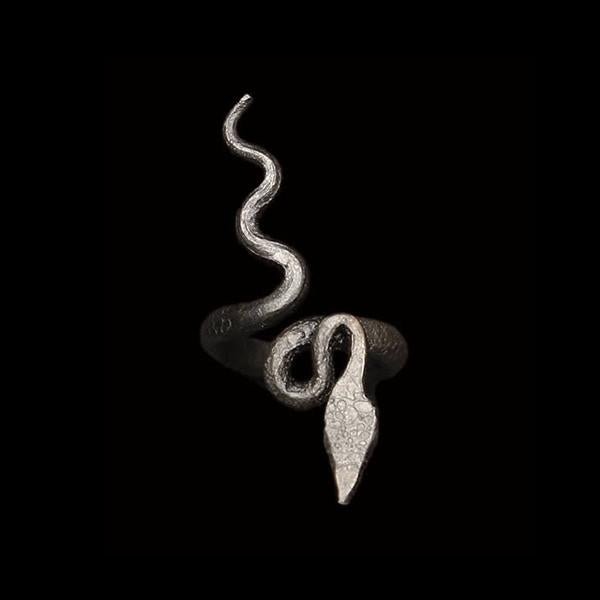 Iron Snake / Serpent Ring - Viking Rings