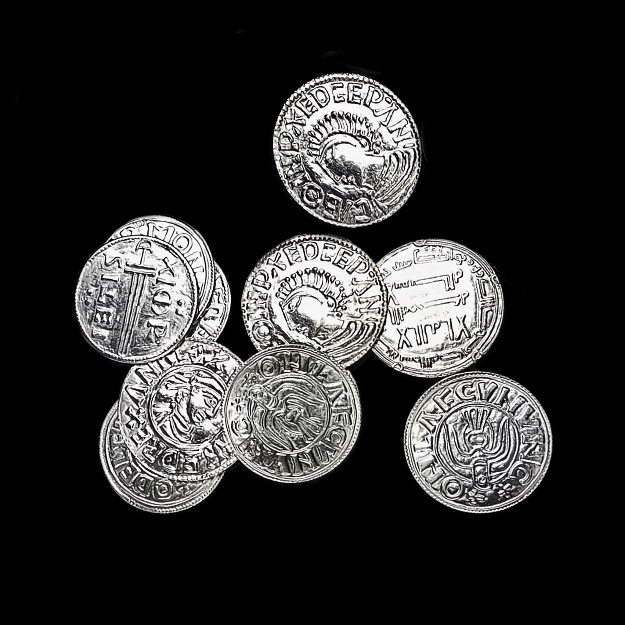 Replica Viking / Saxon Coins x 10