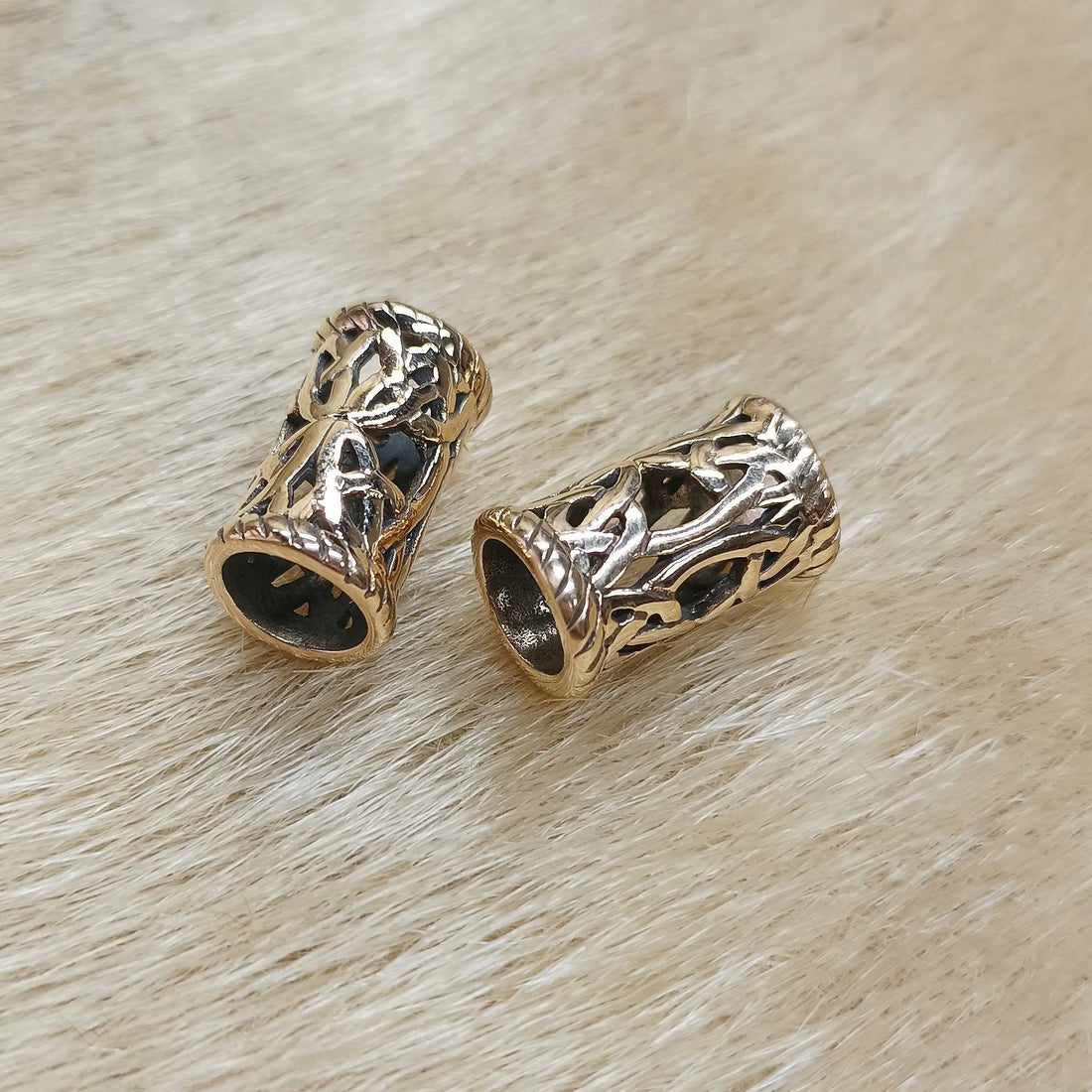 Viking Beard Rings - Viking Hair Beads | Viking Dragon