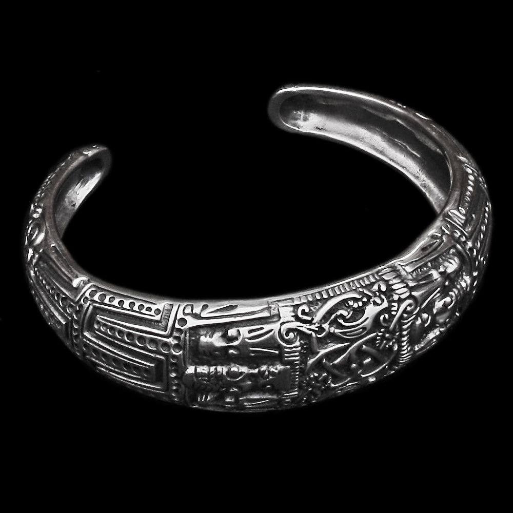 Silver Viking Arm Ring from Novgorod - Viking Bracelets - Viking Jewelry