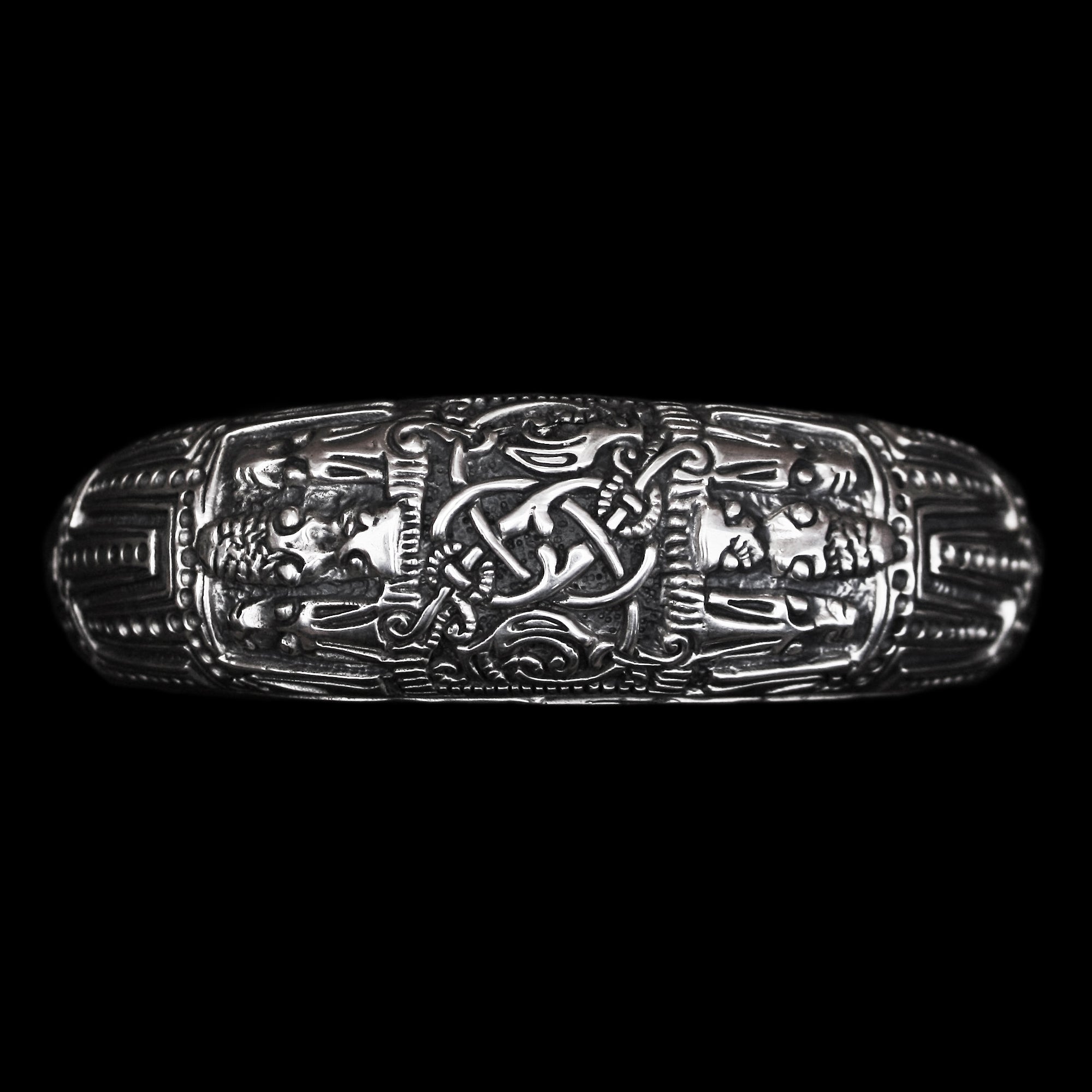 Silver Viking Arm Ring from Novgorod - Viking Bracelets - Warrior Arm Rings - Viking Jewelry