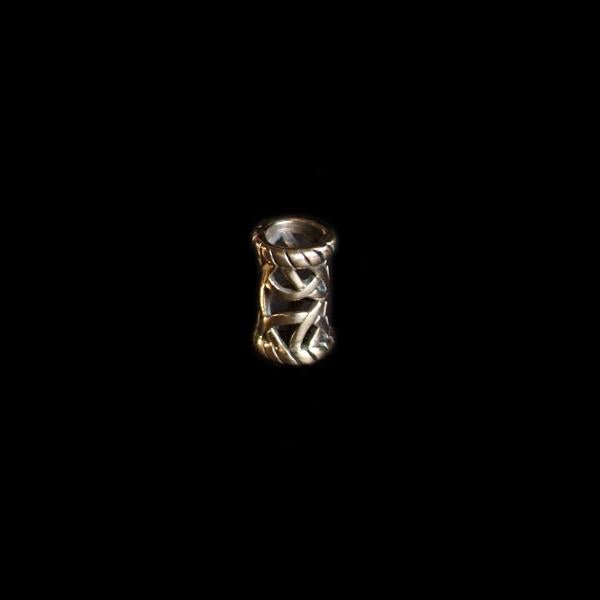 Small Openwork Viking Beard Ring - Bronze - Viking Beard Rings