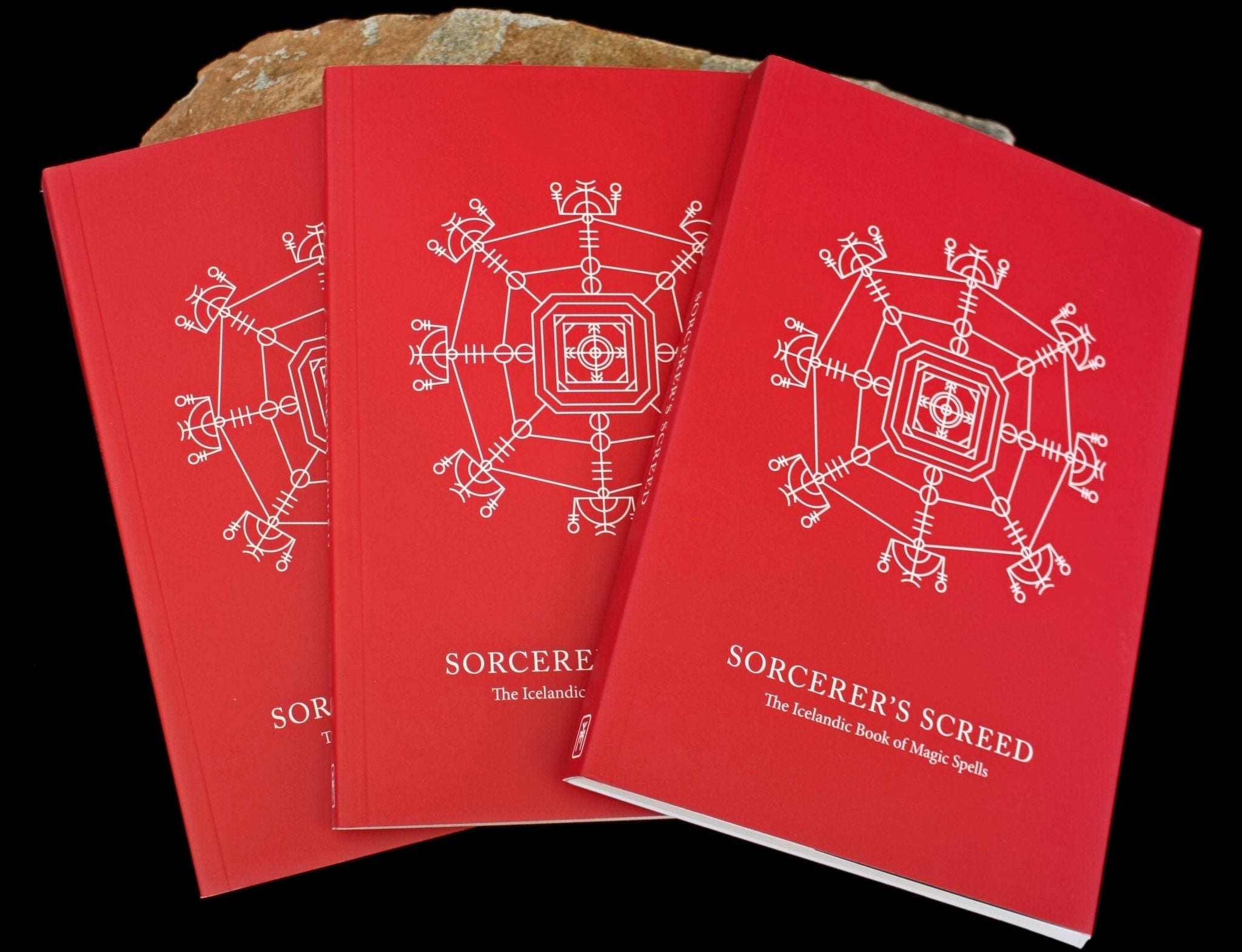 Sorcerer's Screed - The Icelandic Book of Magic Spells x 3 - Viking Dragon Books